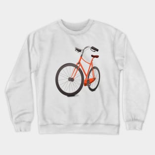 Red Bicycle Crewneck Sweatshirt